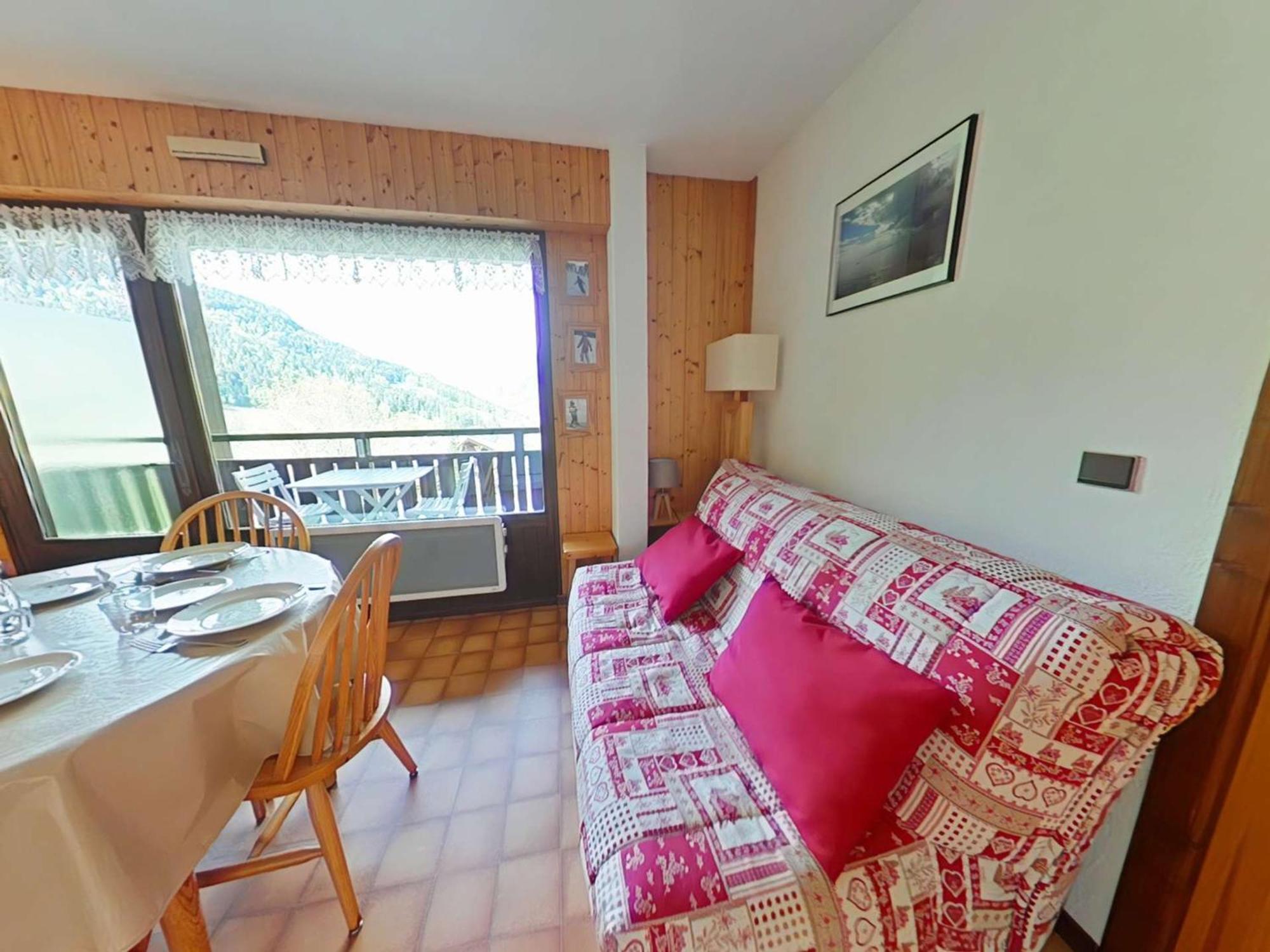 Appartement Cosy 5 Couchages Avec Balcon, Navette Au Pied, Garage Et Menage Inclus - Le Grand-Bornand - Fr-1-241-198 Exterior foto